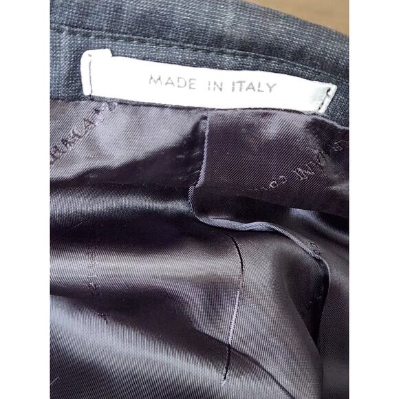 ARMANI Collezioni Executive Gray Check Blazer Wool Sport Coat Jacket Men's 40C - Picture 8 of 8